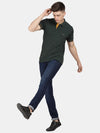 T-Base Men Cotton Polo Collar T-Shirt