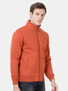 T-Base Men Orange Sweatshirt