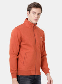 T-Base Men Orange Sweatshirt