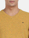 T-Base Men V-Neck Wool Pullover Sweater
