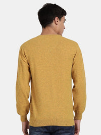 T-Base Men V-Neck Wool Pullover Sweater
