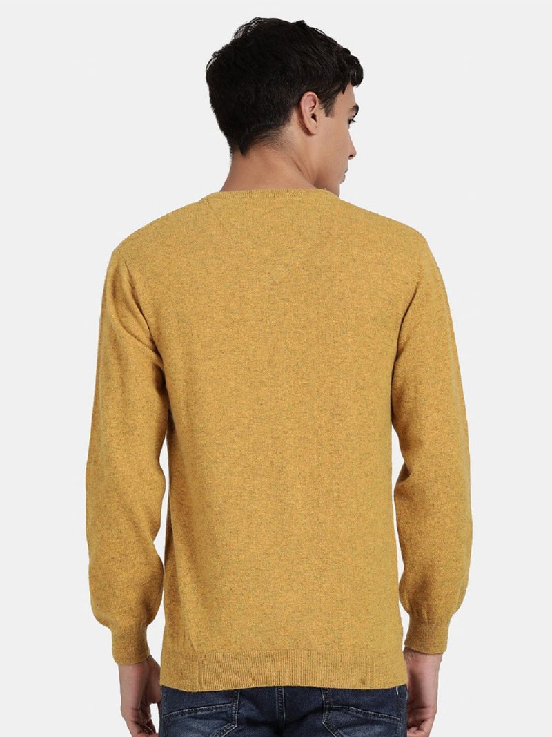 T-Base Men V-Neck Wool Pullover Sweater