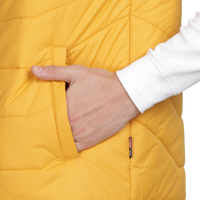 Men’s Classic Mustard Polyester Jacket - Regular fit