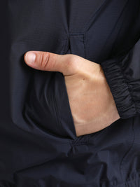 TBASE Men’s NAVY Waterproof Rain Jacket with Hood