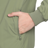 Men’s Classic Pistachio Polyester Jacket - Regular fit