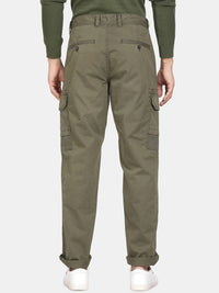 T-Base Men Mid Rise Cargos Trousers