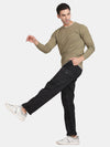 T-Base Round Neck Cotton Relaxed Fit T-Shirt