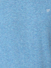 T-Base Men Blue Solid Woolen Pullover