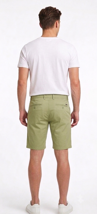 Men’s Canton Green Casual Shorts – Regular Fit