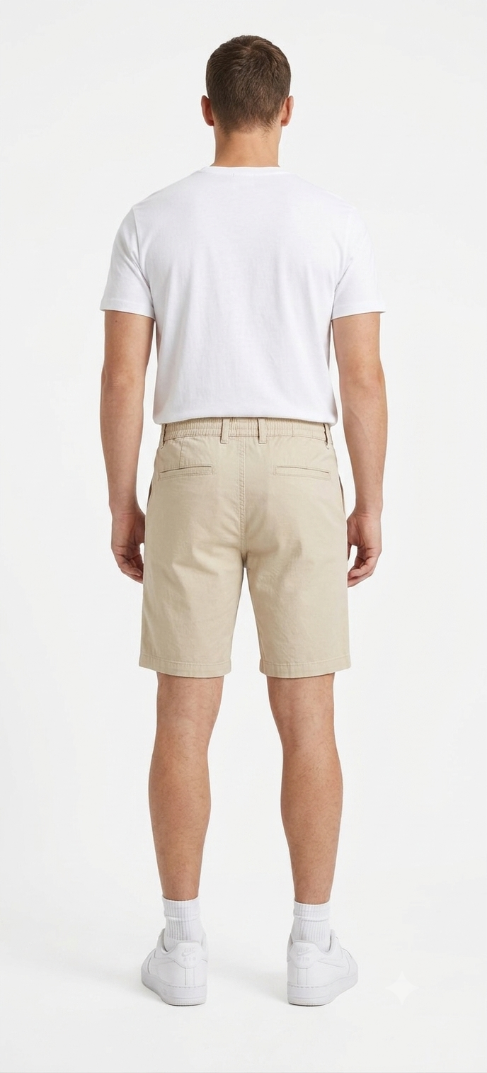 Men’s Sand Casual Shorts – Regular Fit