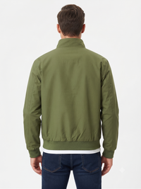 Men’s Classic Olive Nylon Jacket - Regular fit