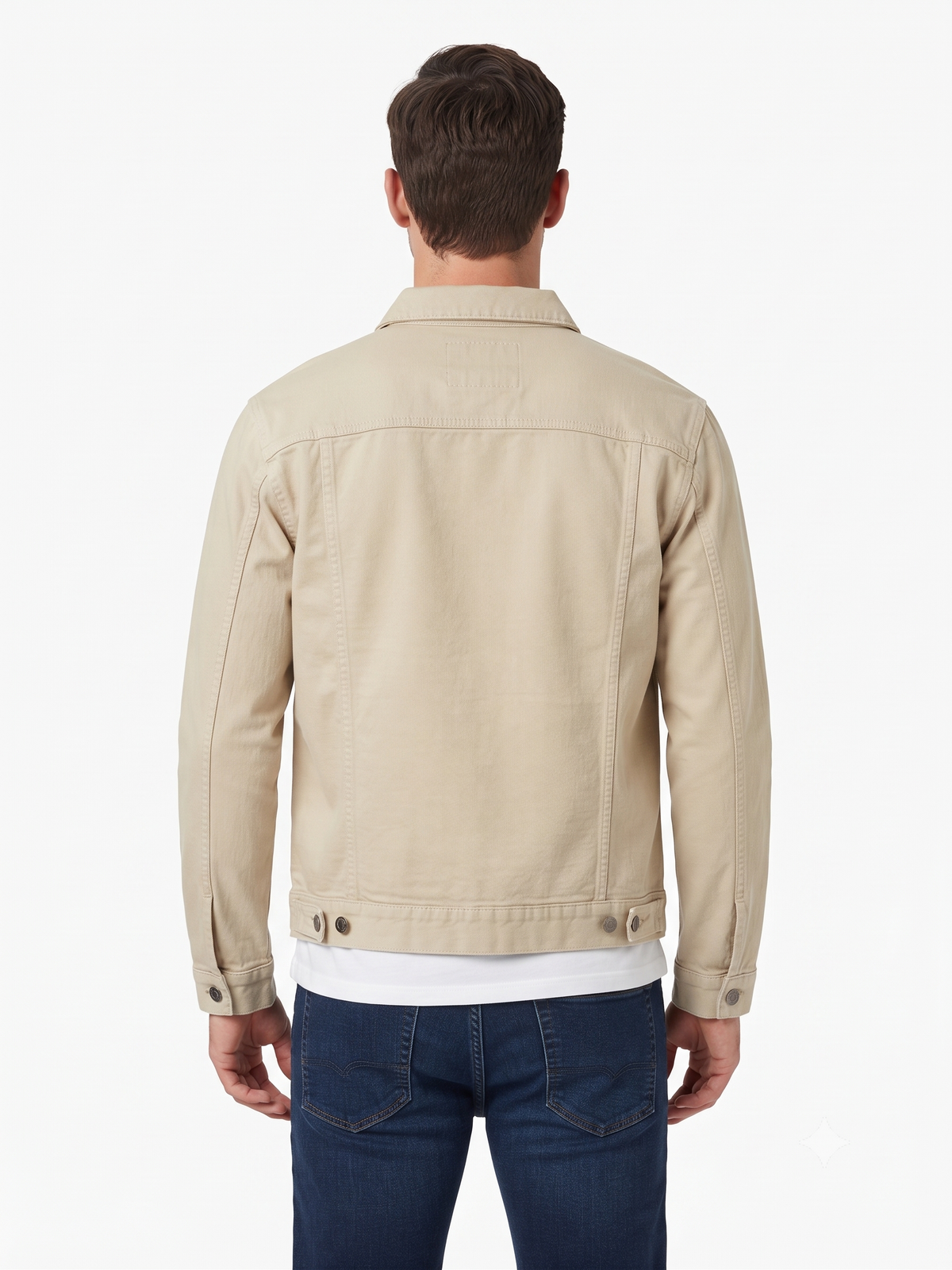 Men’s Classic Khaki Cotton Jacket - Regular fit