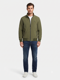 Men’s Classic Olive Nylon Jacket - Regular fit