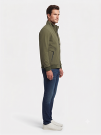 Men’s Classic Olive Nylon Jacket - Regular fit