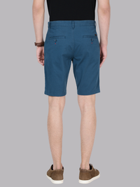 Majolica Blue Chino Shorts