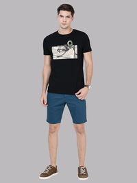 Majolica Blue Chino Shorts