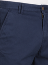 Overdyed Estate Blue Fold Up Chino Shorts