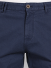 Overdyed Estate Blue Fold Up Chino Shorts