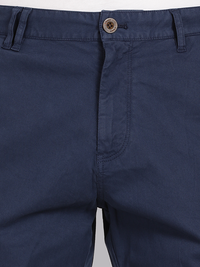 Overdyed Estate Blue Fold Up Chino Shorts