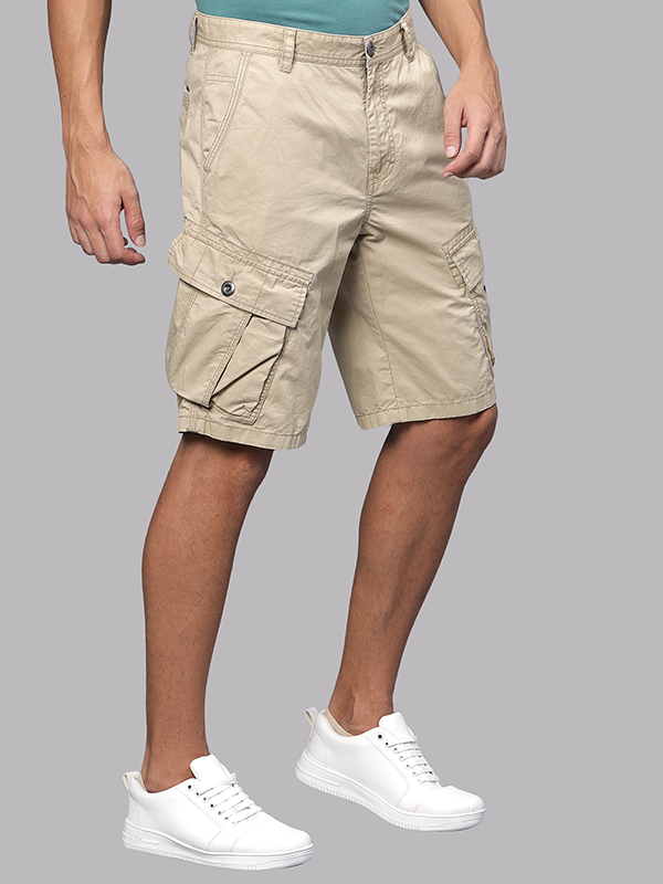 Sand Cargo Shorts - Main Image