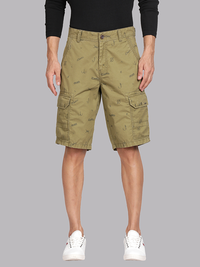 Caribiner Print Cargo Shorts