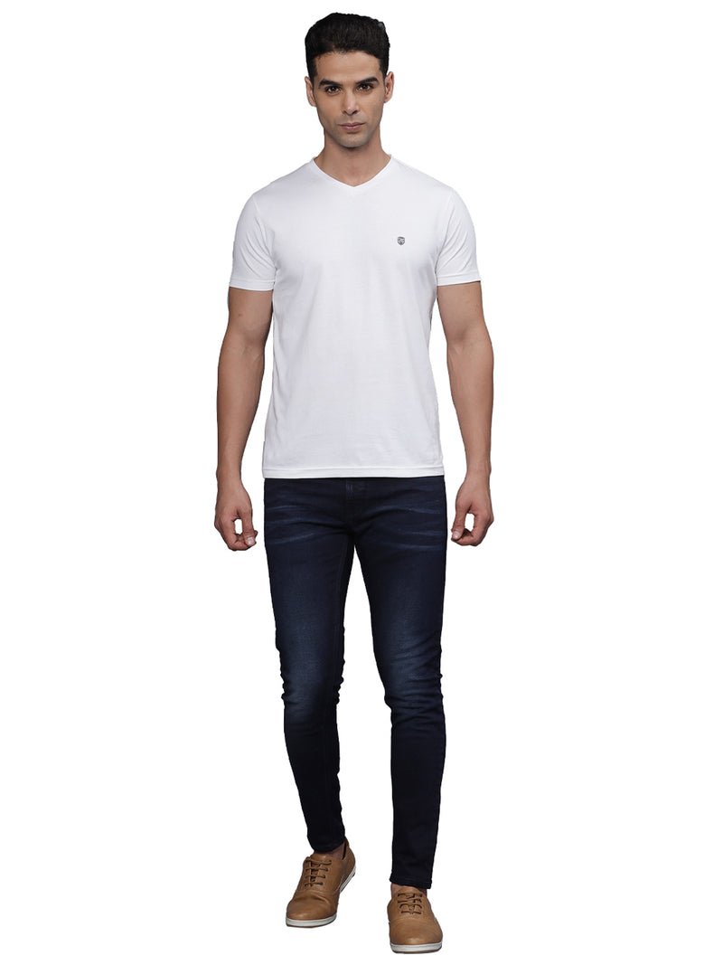 Half Sleeve V Neck T-Shirt