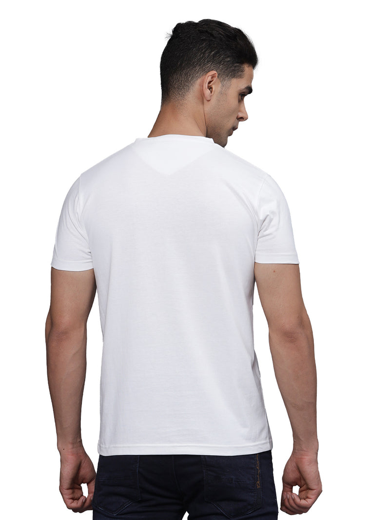 Half Sleeve V Neck T-Shirt