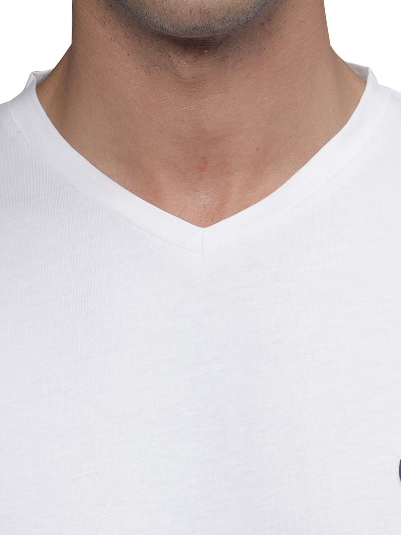 Half Sleeve V Neck T-Shirt