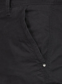 Mid Night Navy Solid Cargo Pants