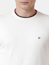 T-Base Men Off White Pullover