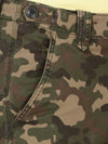 T-Base Men Camouflage Printed Cotton Easy Wash Mid-Rise Cargos Trousers
