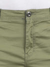 Calla Green Solid Cargo Pants