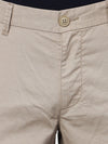 T-Base Men Self Design Textured Straight Fit Chinos