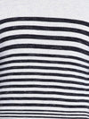 T-Base Men White & Black Striped Pullover Sweater