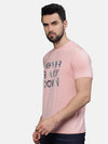 T-Base Men Typography Printed Pockets T-Shirt
