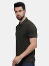 T-Base Men Polo Collar Pockets T-Shirt