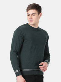 T-Base Round Neck Cotton Pullover Sweaters