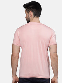 T-Base Men Typography Printed Pockets T-Shirt