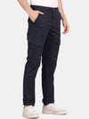 T-Base Men Regular Fit Mid-Rise Cargos Trousers