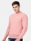 T-Base Round Neck Long Sleeves Woollen Pullover Sweater