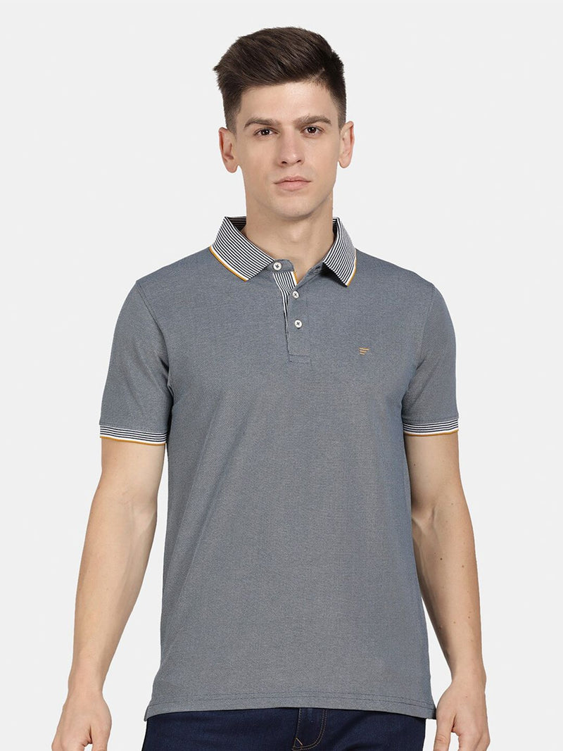 T-Base Men Polo Collar T-Shirt