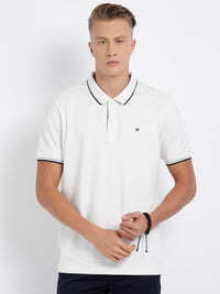 HALF SLEEVE POLO COLLAR T-SHIRT