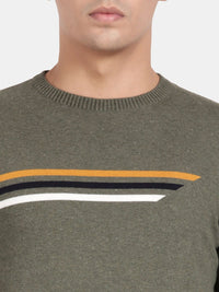 T-Base Round Neck Cotton Pullover Sweater