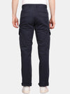 T-Base Men Regular Fit Mid-Rise Cargos Trousers