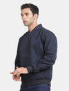 Mandarin Collar Lightweight Bomber Jacket