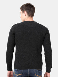 T-Base Round Neck Woollen Pullover Sweater