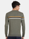 T-Base Round Neck Cotton Pullover Sweater