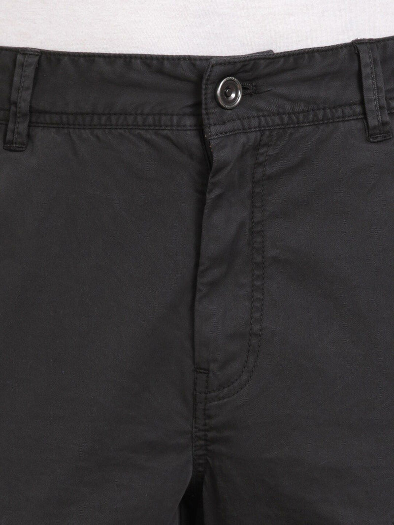 T-Base Men Regular Fit Mid-Rise Cotton Cargos
