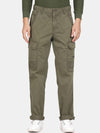 T-Base Men Mid Rise Cargos Trousers