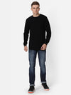 T-Base Men Black Pullover